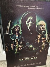 Scream Bilderrahmen Ghostface Poster Wes Craven