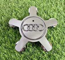 AUDI Wheel Center Cap OEM GRAY
