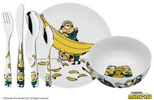 WMF Minions  Kindergeschirr Set 6-teilig mit Gravur personalisiert