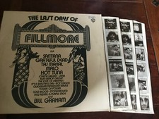 The Last Days Of Fillmore [3 LP Vinyl] Santana Tower of Power Grateful Dead MALO