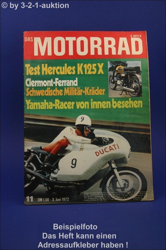 Das motorrad hercules - 11/72,