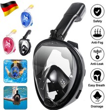 Schnorchelmaske Vollmaske Tauchermaske Tauchmaske Taucherbrille Erwachsene Maske