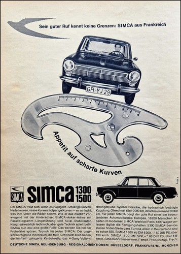 Simca 1300 1500 - 1500,, originale