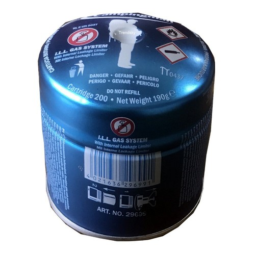 10x 190g gaskartuschen - 10x,