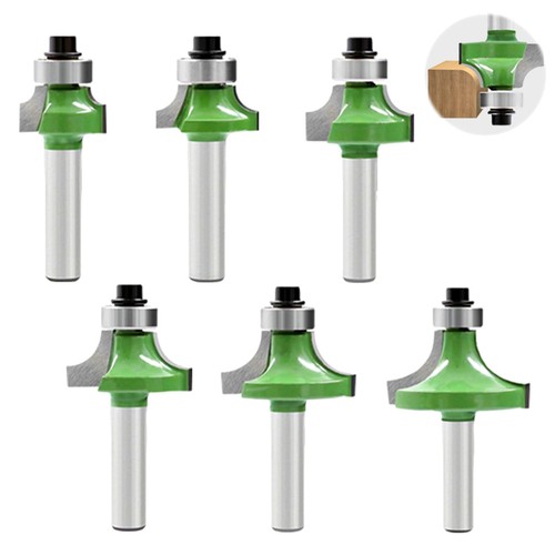 Abrundfräser set 8mm schaft - abrundfräser,