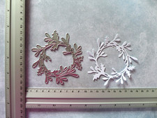 Stanzschablone Weihnachten/Winter - Kranz - RAR