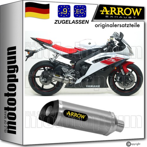 Arrow auspuff zugelassen - arrow,