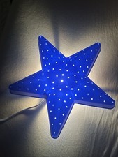 IKEA Wandlampe Blauer Stern Kinderzimmer Smila Stjärna 28cm 25 Watt