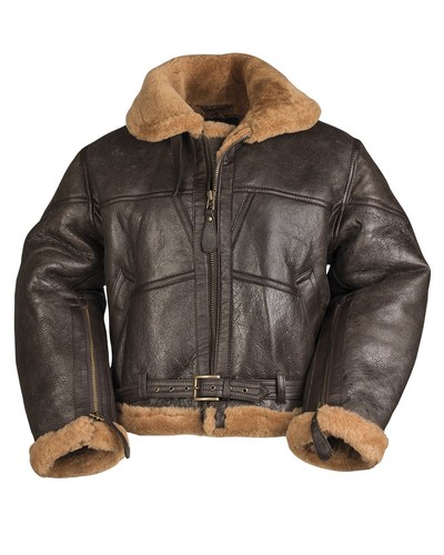 Lammfelljacke fliegerjacke raf - fliegerjacke,