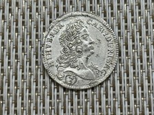 3 Kreuzer 1721 Prag Groschen