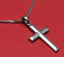 Kreuz anhänger mit kette - ,
