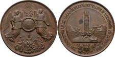 Bayern Straubing Medaille 1885