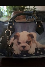 KOSSBERG Tasche Hundemotiv.    NEU