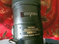 Sigma Canon EF 800mm F/5.6 800/5.6 Latest DG  APO EX HSM Wie NEU in its Case