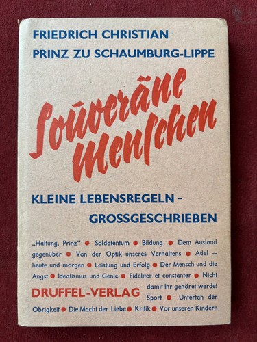 Schaumburg lippe souveräne - schaumburg-lippe:,