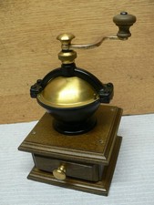 Zassenhaus Kaffeemühle LA PAZ dunkel gebeizt - 1A Zustand