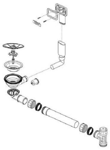 Blanco 234426 ablaufgarnitur - blanco,
