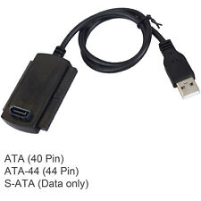 ADAPTER KABEL v. USB    IDE 40-PIN 44-PIN SATA AUCH ALS EXTERNE FESTPLATTE M880