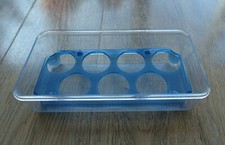 Türablage Kühlschrank Candy 20,5 x11 x 5,5cm Ersatzteil transparent mit Eiablage