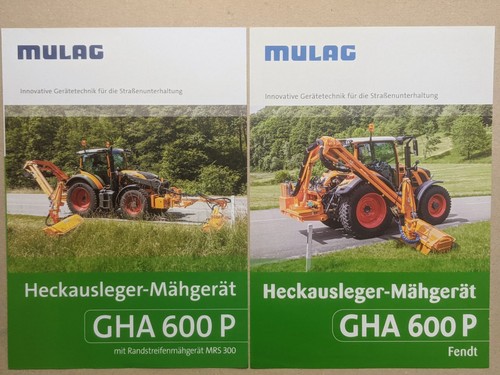 Mulag heckausleger mähgerät - heckausleger,