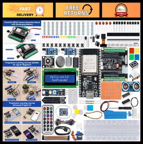 Esp32 ultimate starter kit - starter, for