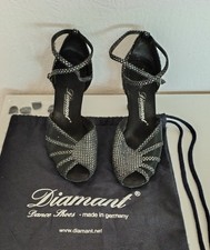 Diamant Tanzschuhe Schwarz