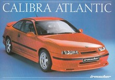OPEL CALIBRA ATLANTIC Irmscher Sondermodell Prospekt Brochure Sheet 1993 93  