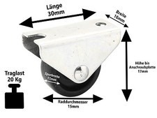 4 x Kunststoff Bettkasten