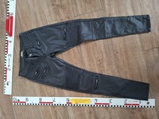 Damen Skinny Hose Lederoptik Glanz  Stretch Gr. 36 /38 DAMENHOSE KNACKPO 