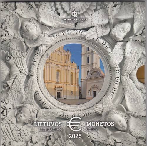 Litauen 2025 kursmünzensatz - litauen,