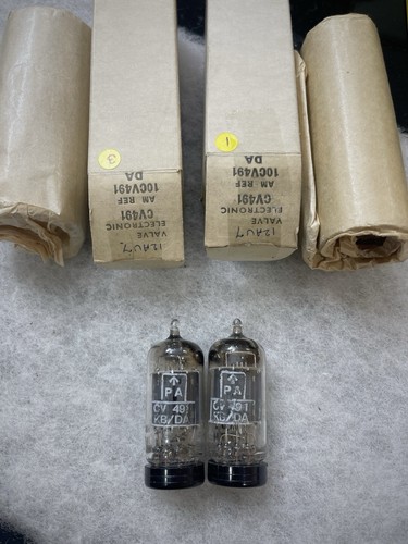 Mullard 12au7 cv491 - mullard,