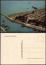 Fedderwardersiel-Butjadingen Hafen Campingplatz  Luftaufnahme 1965