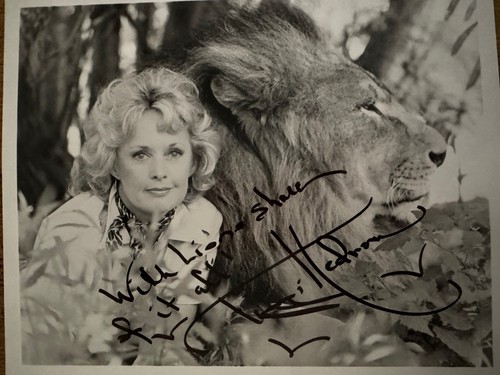 Tippi hedren signed - signed, autogramm