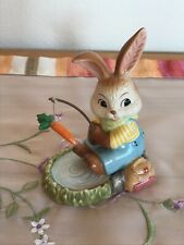 Goebel OSTERN ♥ Hase am See beim Angeln - mit Karotte an Angel ♥ RARITÄT ♥ TOP ♥