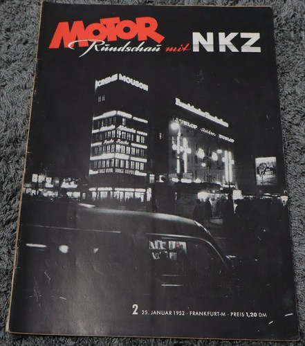 Motor rundschau 1952 mars - motor, 2/1952