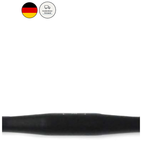Bullhorn lenker aluminium 8 - aluminium, 31,8