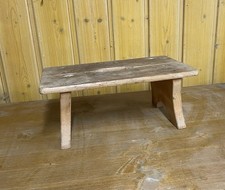 Kleiner Holzhocker Schemel - Vintage
