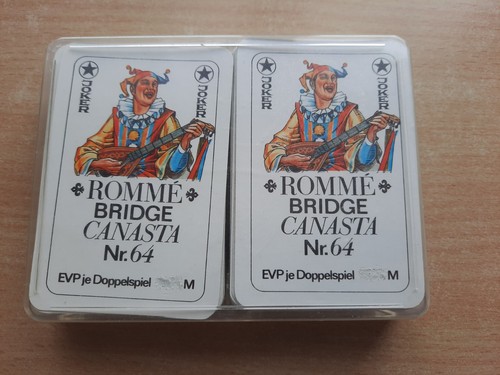 Ddr kartenspiel romme - kartenspiel, •