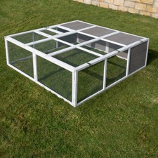 MyAnimal Hasenstall XXL Kaninchenstall Freigehege Hasenkäfig Käfig Stall Freilau