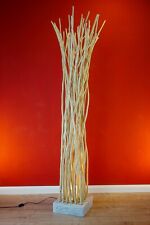 Treibholz Stehlampe Holz Lampe 210cm Bodenlampe rustikal Steh Leuchte natur neu