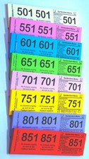 500 garderobenmarken - 500,