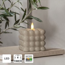 LED Bubblekerze Bubble Candle