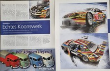 BMW M3 GT2 Art Car Jeff Koons in 1-18 von Minichamps...ein Modellbericht #1202f