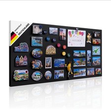 Metall Magnettafel schwarz Memoboard Pinnwand magnetisch Magnetboard Magnetwand