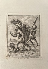 Antike Radierung nach Holbein