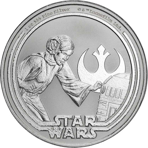 Unze silber star wars - star,