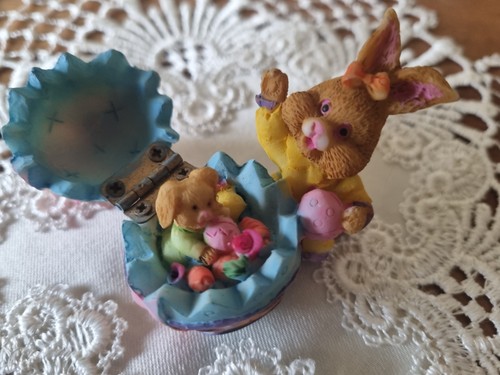 Deko osterhase mit shabby - mit,