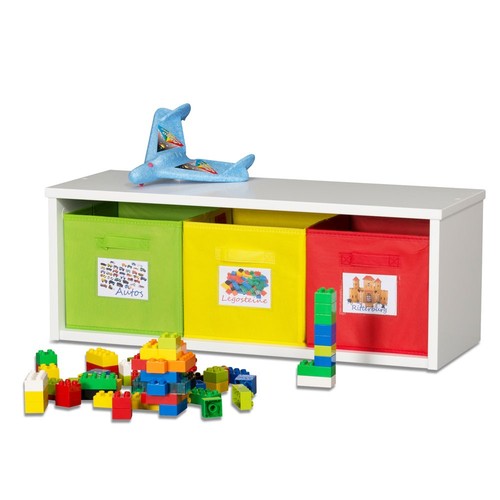 Kinderzimmer spielzeugbox 3er - kinderzimmer,