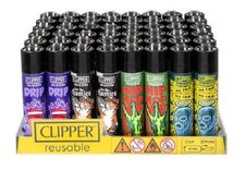 4 Clipper® Feuerzeuge groß