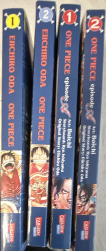 Carlsen manga one piece set - one,